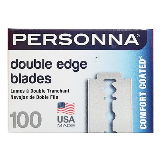 Lavender PERSONNA 100pc Double Edge Blades