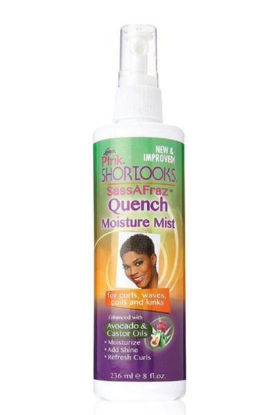 White Smoke PINK Shortlooks SassAFraz Quench Moisture Mist (8oz)