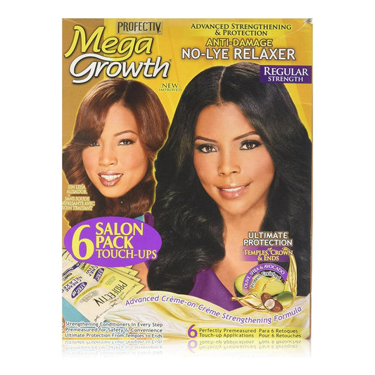 Dark Slate Gray PROFECTIV No-Lye Relaxer Kit [6 Touch Up] (Reg)