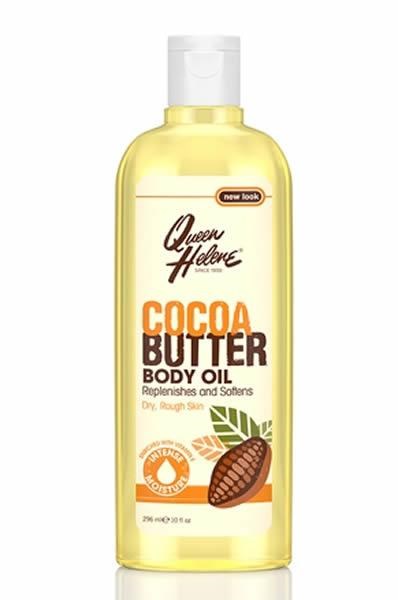 White Smoke QUEEN HELENE Cocoa Butter Moisturizing Body Oil (10oz)