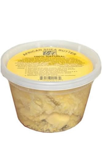 White Smoke RA COSMETICS 100% Pure African Shea Butter [Chunky] (10oz)