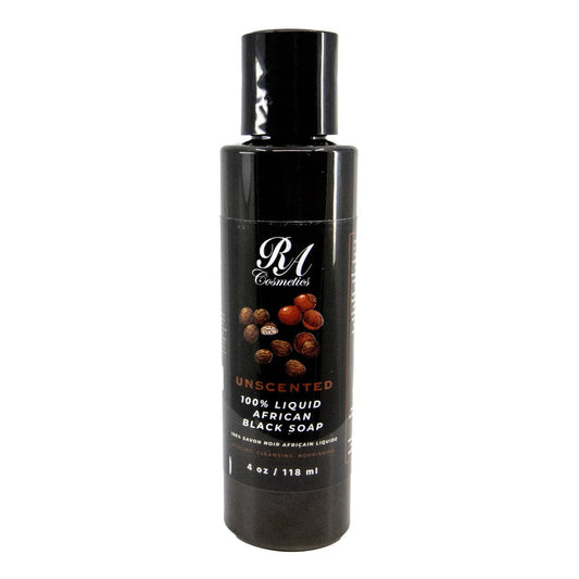 Black RA COSMETICS 100% Liquid Black Soap (4oz)