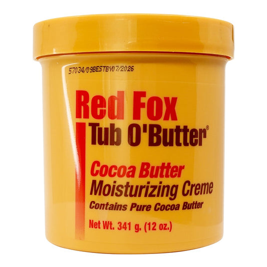 White Smoke RED FOX Cocoa Butter Moisturizing Creme (12oz)
