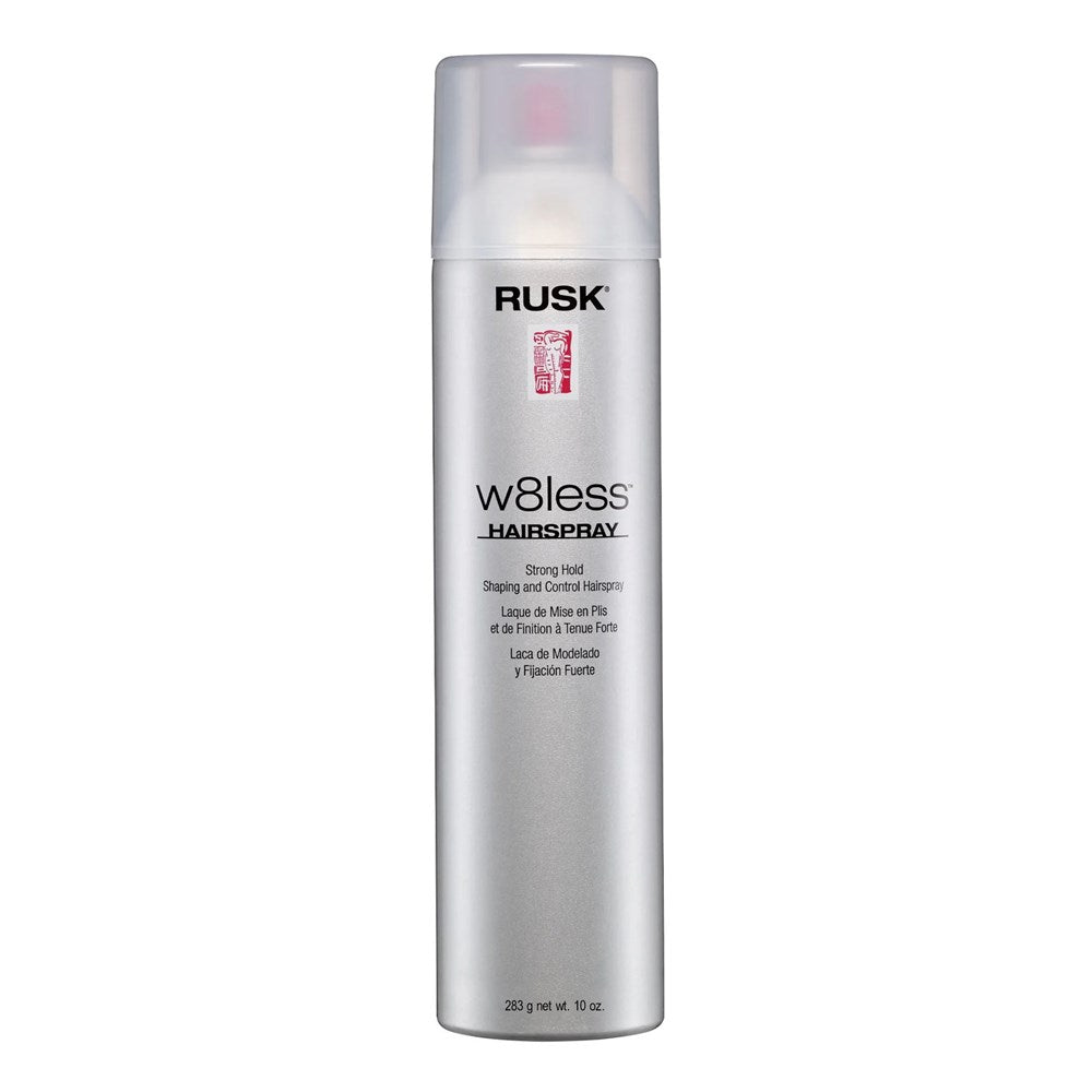 Gray RUSK W8less Strong Hold Hair Spray (10oz)