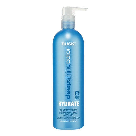 White Smoke RUSK Deep Shine Color Hydrate Sulfate Free Shampoo (25oz)