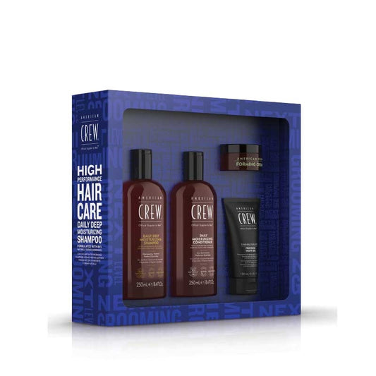 White Smoke American Crew  Full Grooming Kit