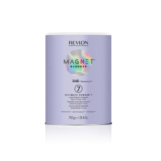 Dark Gray Revlon  Magnet Medium Lift 7 Level Bleach Powder  750g