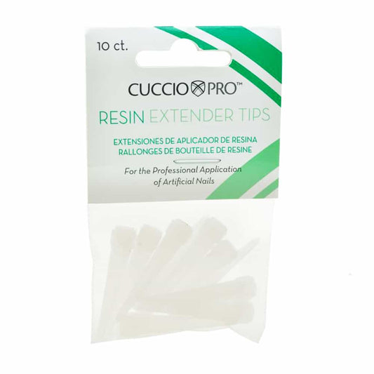 Antique White CuccioPRO Resin Extender Tips 10Pcs CP15202/14040