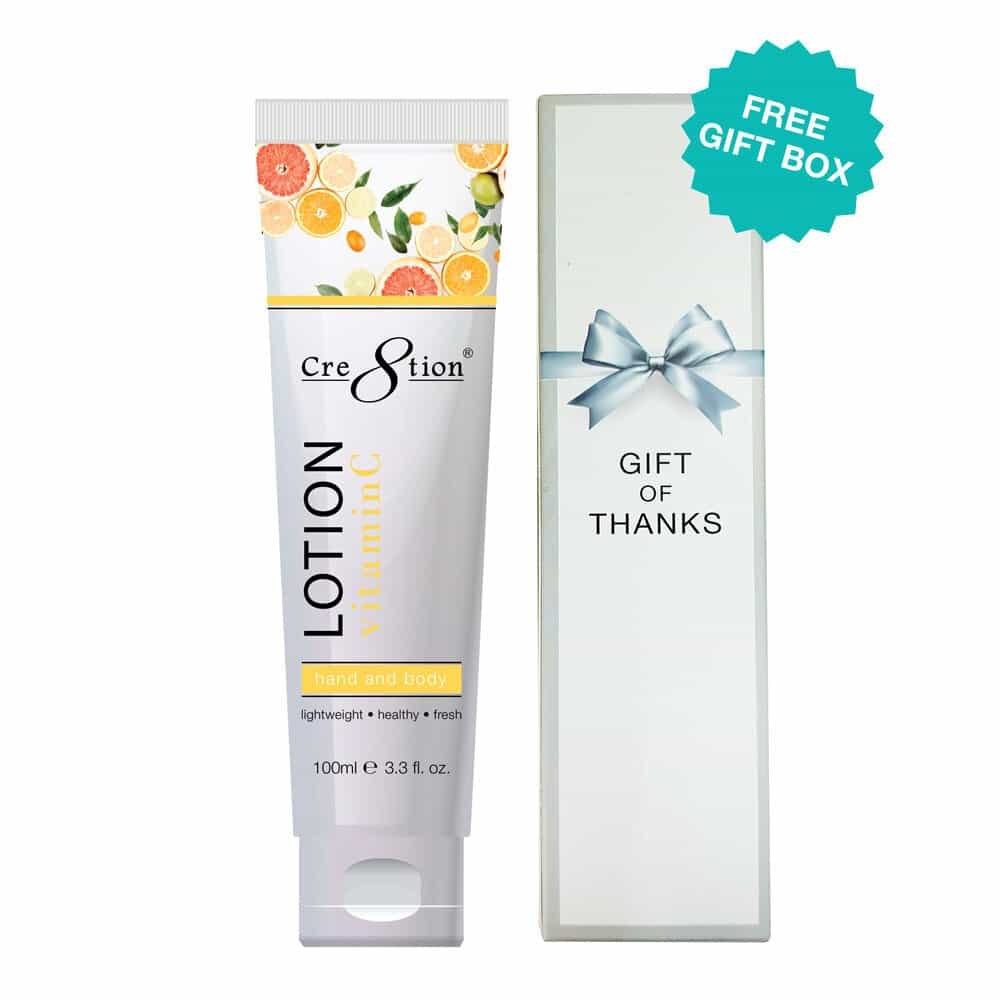 White Smoke Cre8tion Hand & Body Lotion 100 ml/3.3 fl oz Vitamin C 19457