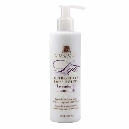 White Smoke Cuccio Lyte U/S Body Butter Lavender & Chamomile 8 oz. 3220