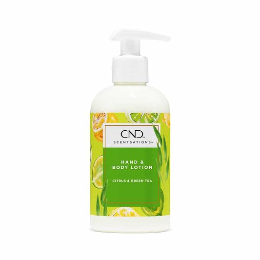 White Smoke CND Scentsations Citrus & Green Tea Lotion 8.3 fl oz 14114