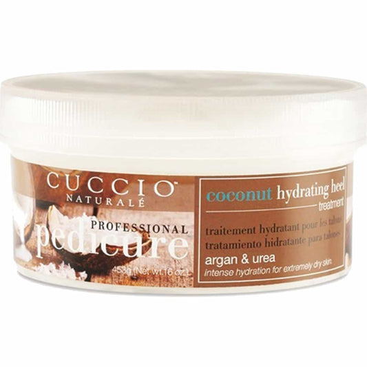White Smoke Cuccio Pedicure Coconut Hydrating Heel Argan &Urea16oz