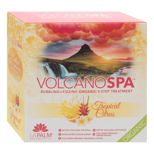 Light Gray La Palm Natural Volcano Spa - Tropical Citrus LP509/02710