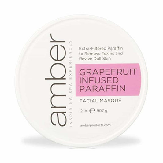 White Smoke Amber Grapefruit Infused Facial Paraffin 14 oz