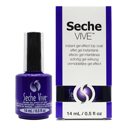 White Smoke SECHE Vive Instant Gel Effect Top Coat