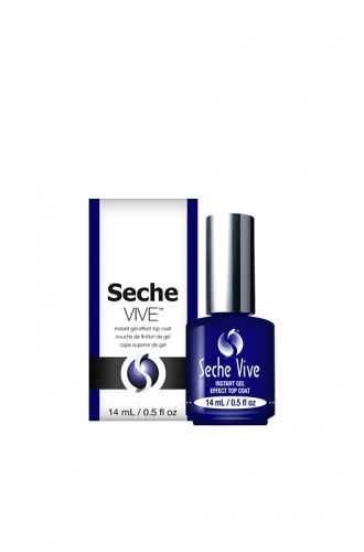 White Smoke SECHE Vive Instant Gel Effect Top Coat 0.5oz