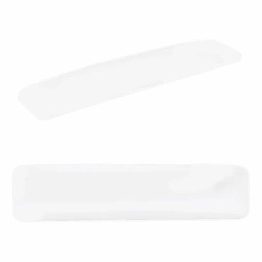 White Smoke Berkeley 16" Armrest - Straight White TB905SWH