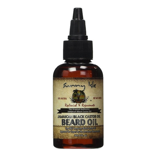 White Smoke SUNNY ISLE Jamaican Black Castor Oil Beard Oil