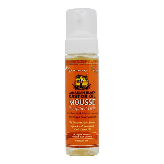 Light Gray SUNNY ISLE Jamaican Black Castor Oil Mousse (7oz)