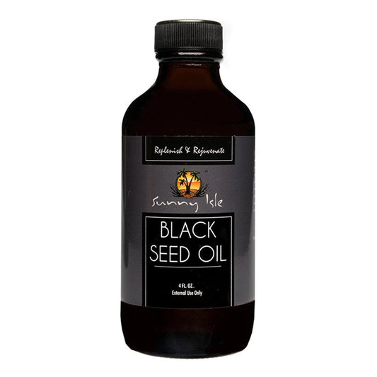 Black SUNNY ISLE Black Seed Oil (4oz)
