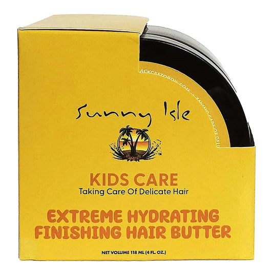 Goldenrod SUNNY ISLE Kids Care Extreme Hydrating Finishing Hair Butter (4oz)