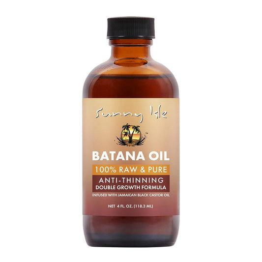 White Smoke SUNNY ISLE Batana Oil Infused with Jamaican Black Castor Oil (4oz)