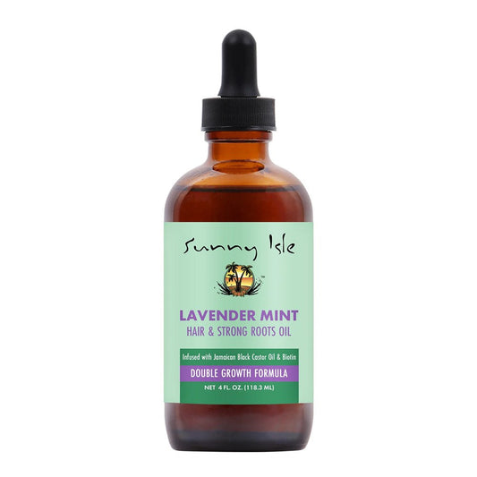 White Smoke SUNNY ISLE Lavender Mint Hair &amp; Strong Roots Oil (4oz)