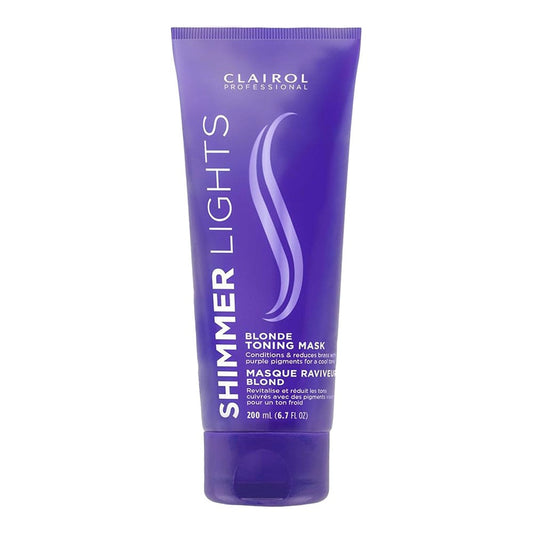 White Smoke SHIMMER LIGHTS Violet Toning Mask (6.76oz/200ml)