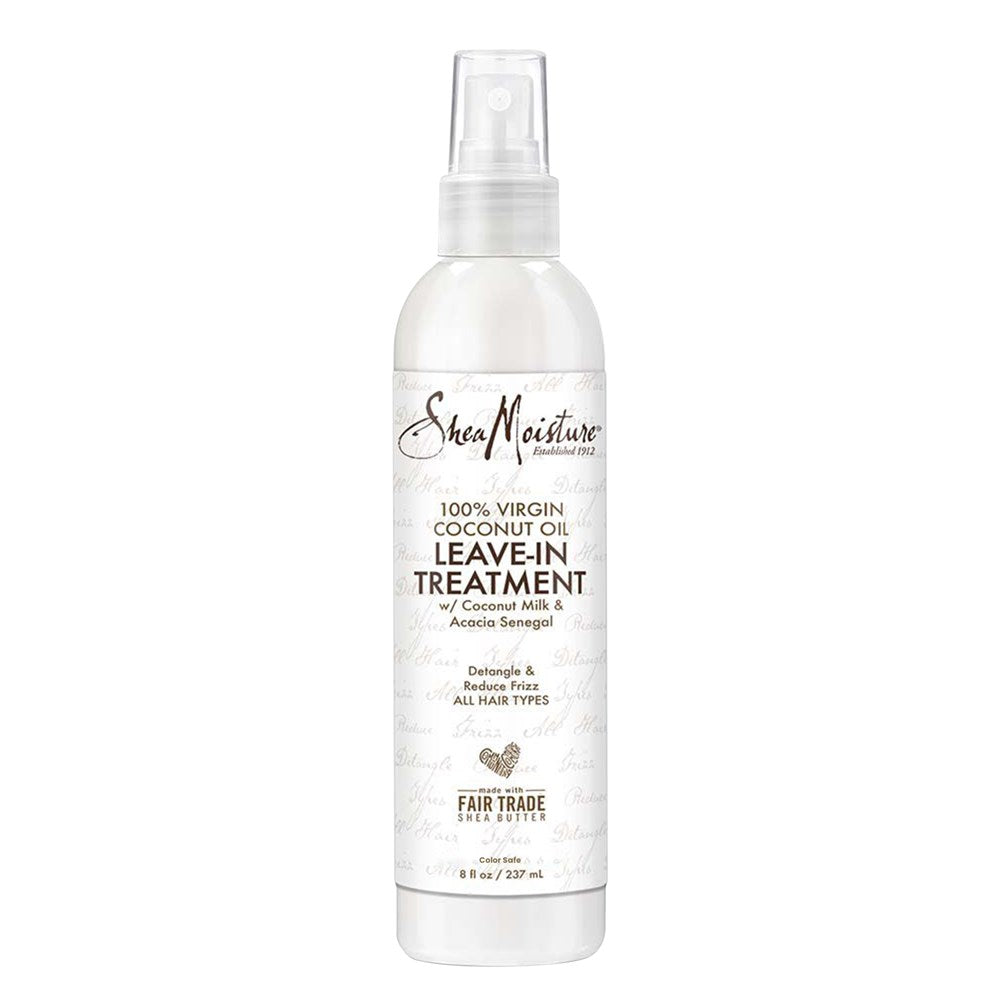 White Smoke SHEA MOISTURE 100% Virgin Coconut Oil Leave-In Treatment (8oz)