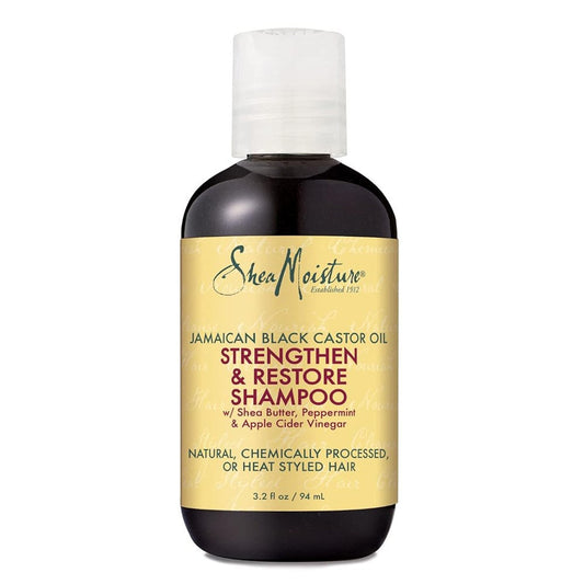 White Smoke SHEA MOISTURE Jamaican Black Castor Oil Strengthen &amp; Restore Shampoo