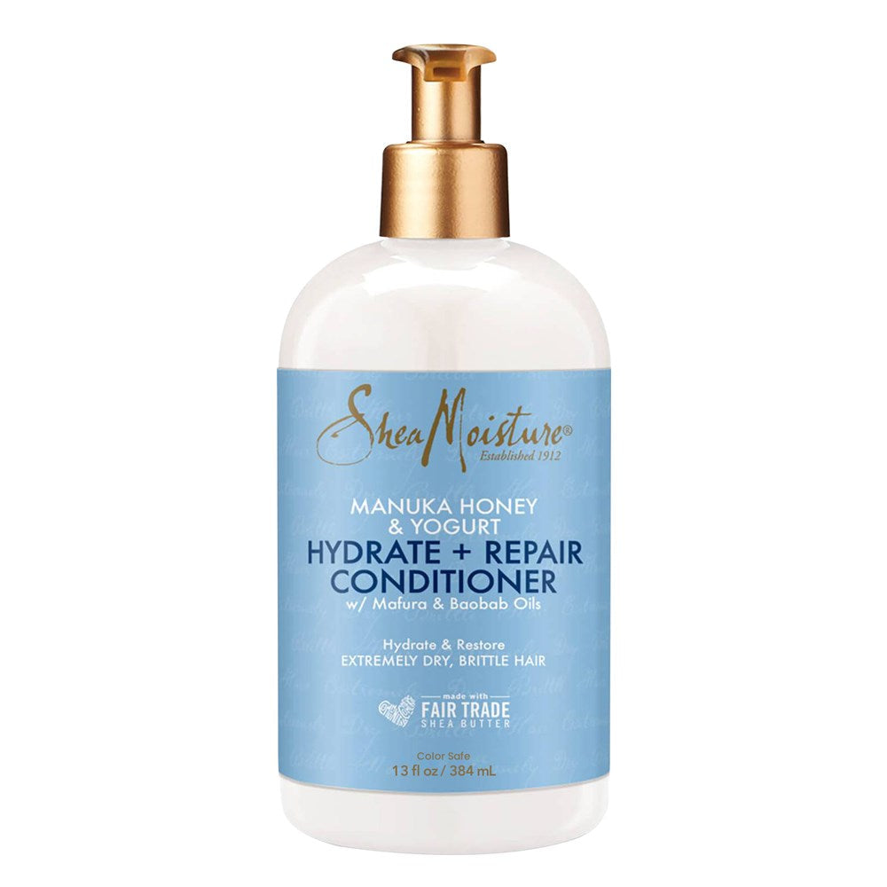 White Smoke SHEA MOISTURE Manuka Honey &amp; Yogurt Hydrate + Repair Conditioner (13oz)