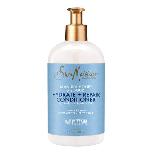 White Smoke SHEA MOISTURE Manuka Honey &amp; Yogurt Hydrate + Repair Conditioner (13oz)