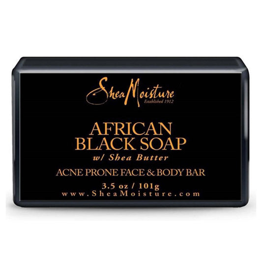 Black SHEA MOISTURE African Black Soap (3.5oz)