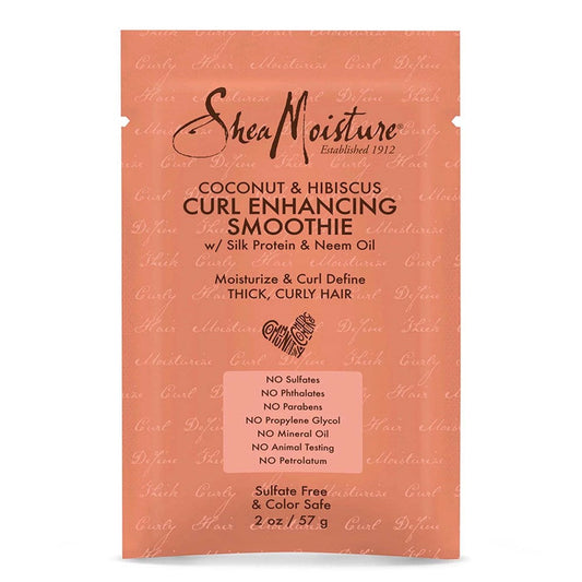 Dark Salmon SHEA MOISTURE Coconut &amp; Hibiscus Curl Enhancing Smoothie Packet (2oz)