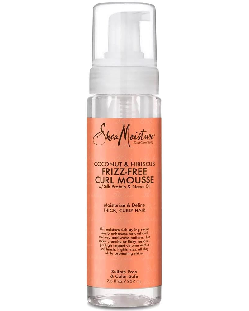 Lavender SHEA MOISTURE Coconut &amp; Hibiscus Frizz-Free Curl Mousse (7.5oz)