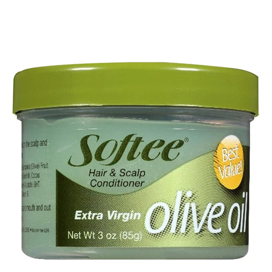 Olive Drab SOFTEE Olive Oil Hair &amp; Scalp Conditioner (3oz)