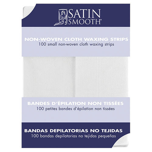 Satin Smooth Small Non-Woven Strips 100/pack