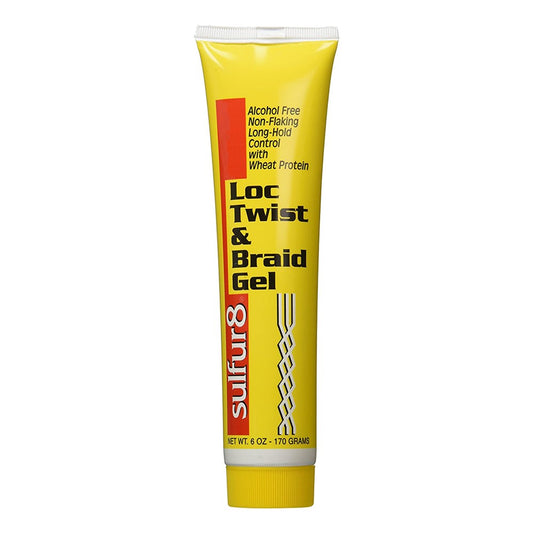 White Smoke SULFUR8 Loc Twist &amp; Braid Gel (6oz)