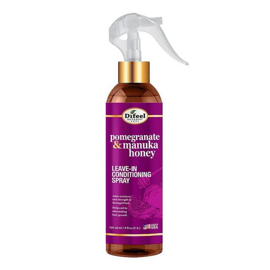 White Smoke Difeel(Sunflower)  Pomegranate &amp; Manuka Honey Leave In Conditioning Spray (8oz)