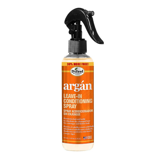 White Smoke Difeel(Sunflower)  Argan Hydrating Leave-in Conditioning Spray (8oz)