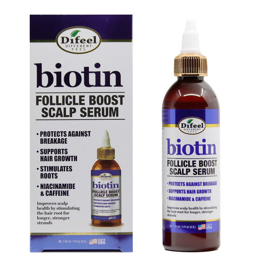 White Smoke Difeel(Sunflower)  Biotin Follicle Boost Scalp Serum (4oz)