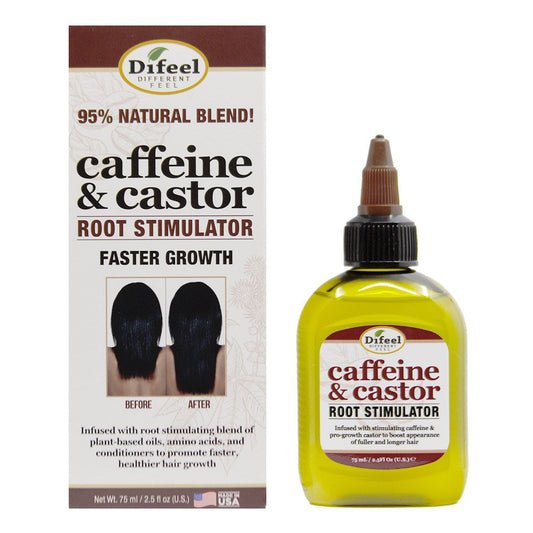 White Smoke Difeel (Sunflower) Caffeine &amp; Castor Faster Growth Root Stimulator (2.5oz)