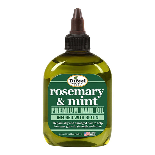 White Smoke Difeel(Sunflower)  Rosemary Mint Premium Hair Oil