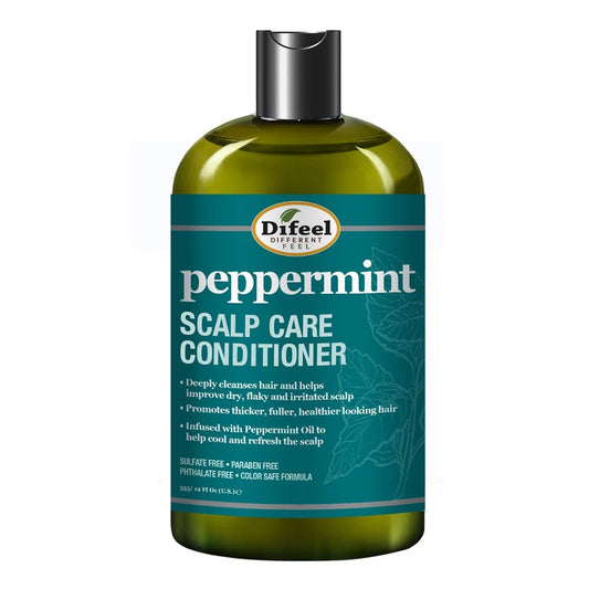 White Smoke Difeel(Sunflower)  Peppermint Scalp Care Conditioner (12oz)