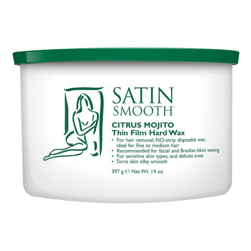 White Smoke Satin Smooth Citrus Mojito Wax 14oz