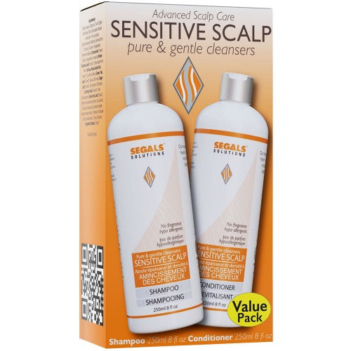 Light Gray Segals Sensitive Scalp Duo 8oz