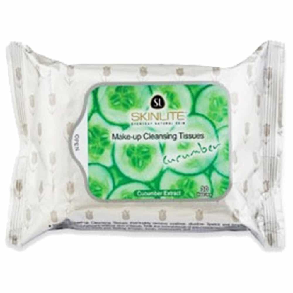 White Smoke Skinlite1003 Make-Up Cleansing Tissues 30 Sheets - Cucumber