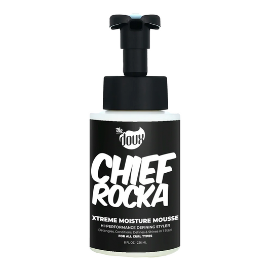 White Smoke THE DOUX Chief Rocka Xtreme Hold Mousse (8oz)