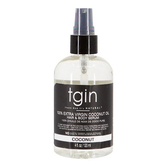 White Smoke TGIN 100% EXTRA VIRGIN COCONUT OIL Hair &amp; Body Serum (4oz)