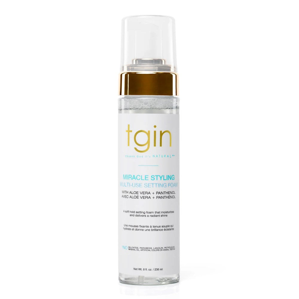 Lavender TGIN Miracle Styling Multi Use Setting Foam (8oz)